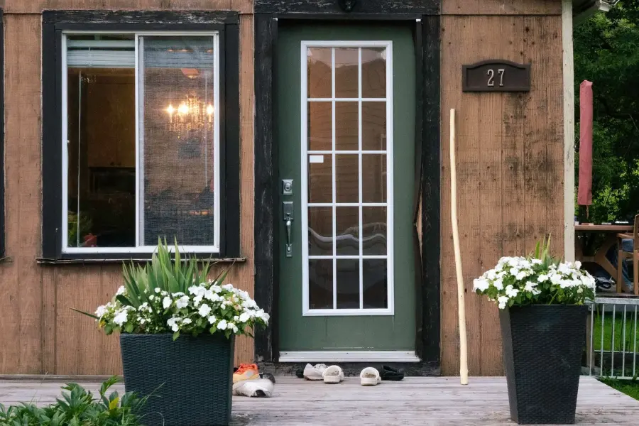 Front door and window of a rented house – residential locksmith Consett help for tenants from Locksmith Consett
